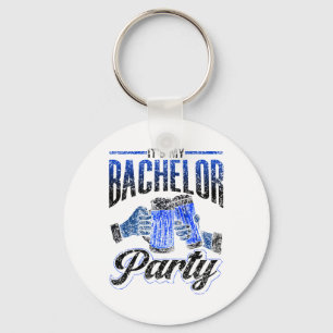It's My Bachelor Party Bride Groom Team 2 Keychain