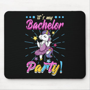 Its My Bachelor Party Groom Mouse Pad