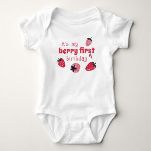 It's My Berry First Birthday Bodysuit