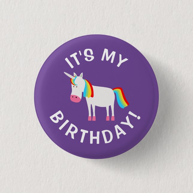 It's my Birthday! 1 Inch Round Button (Front)