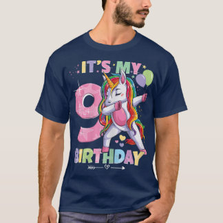 It's my birthday 9th birthday girl 9 years 2013 un T-Shirt