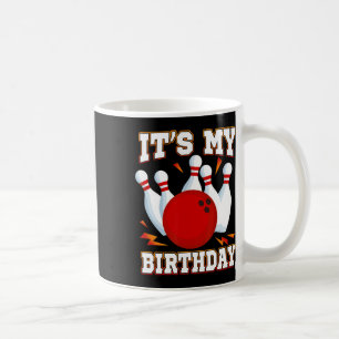 It's My Birthday Bowling Theme Party Coffee Mug