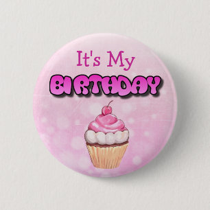It's My Birthday Button