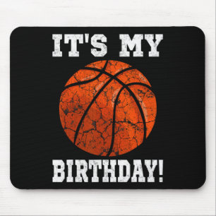 It's My Birthday Bysketbyll Lover Gift Vintage Ret Mouse Pad