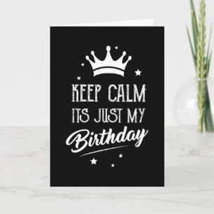 It's my birthday card