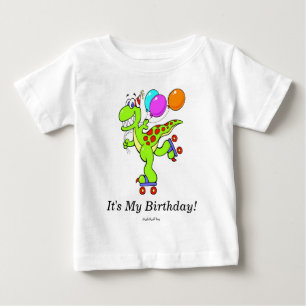 It's My Birthday (dinosaur) Baby T-Shirt