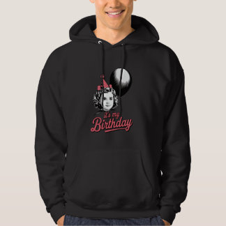 It's My Birthday Girls Women Vintage Bubblegum Par Hoodie