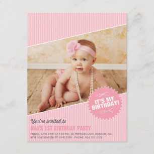 IT'S MY BIRTHDAY! INVITATION
