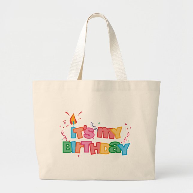 It's My Birthday Letters Bag (Front)