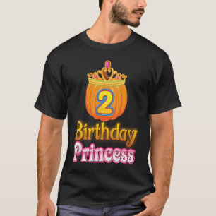 It's My Birthday Princess 2 Year Old Halloween 2nd T-Shirt