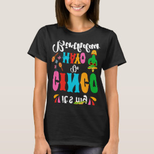 It's My Cinco De Mayo Birthday Mexican Matching Fa T-Shirt