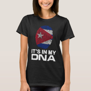 IT'S MY DNA IN Flag National Pride Fingerprint Cub T-Shirt