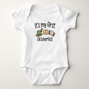 It's My First Oktoberfest Baby Bodysuit