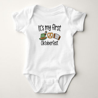 It's My First Oktoberfest Baby Bodysuit