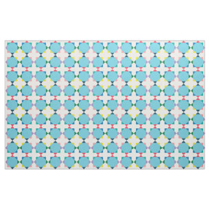 It's my house Moroccan tiles Fabric