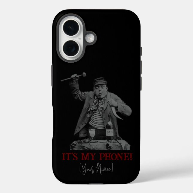 "It's My Phone!" Case-Mate iPhone Case (Back)