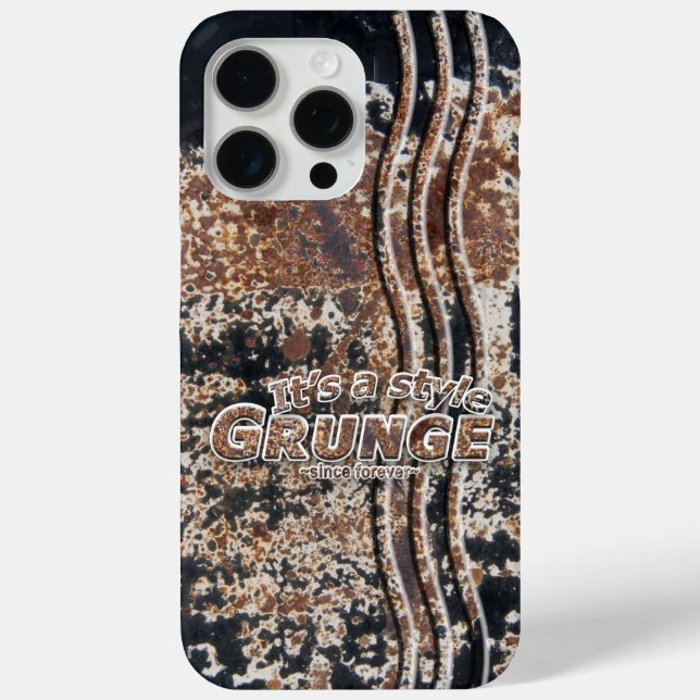 It's My Style GRUNGE Rusty Letters Case-Mate iPhone Case (Back)
