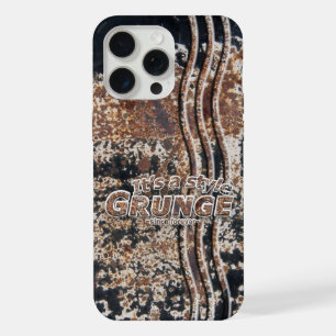 It's My Style GRUNGE Rusty Letters iPhone 15 Pro Max Case