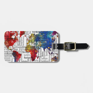 It's my world luggage tag