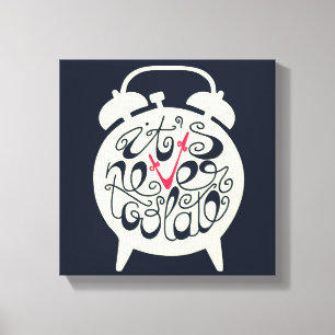 It's Never Too Late Canvas Print
