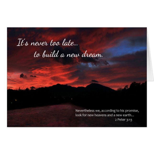 It's Never Too Late...Religious (Front Horizontal)