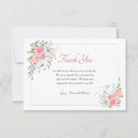 It's Never Too Late Thank You Card
