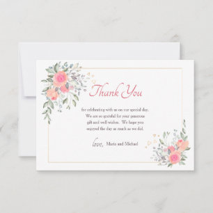 It's Never Too Late Thank You Card