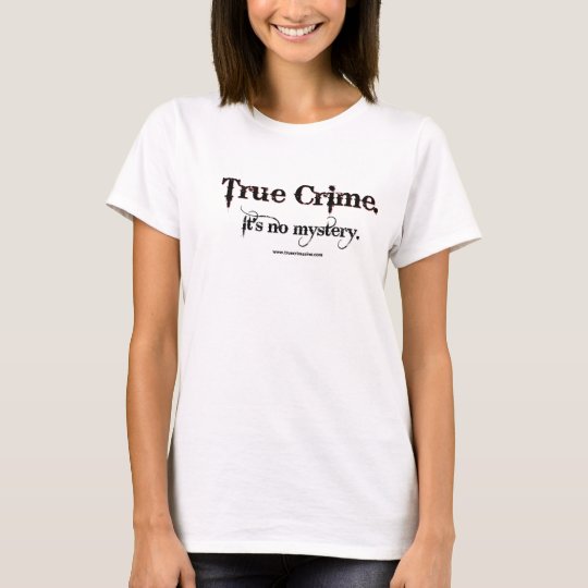 It's No Mystery Baby Doll Fitted T-Shirt