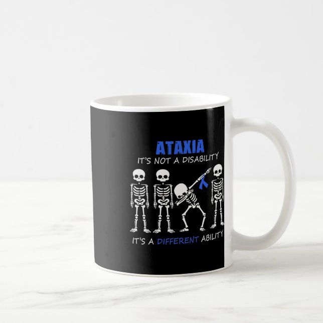 It's Not A Disability Dabbing Skeleton  Coffee Mug (Right)