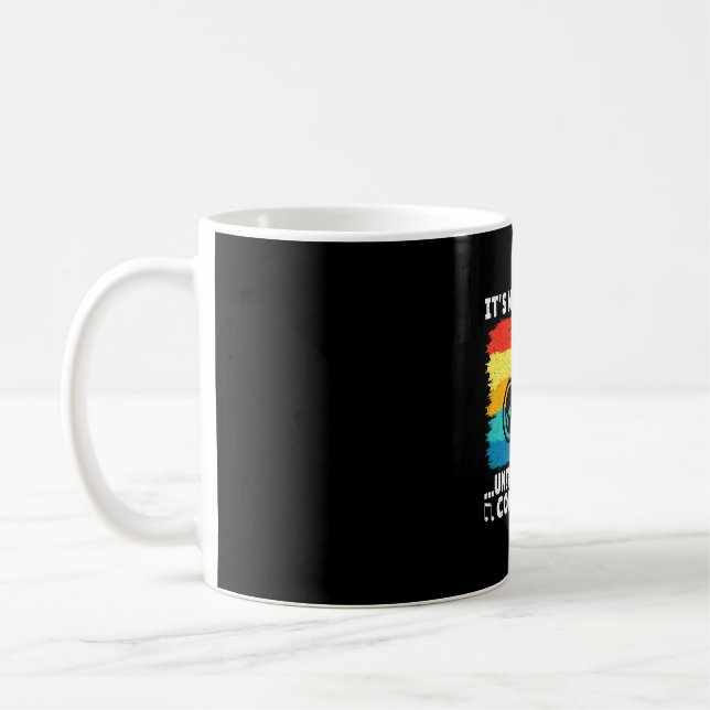 Its not a Party until the Banjo comes out funny Coffee Mug (Left)