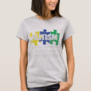 It's Not A Processing Error Mom Dad Family Autisti T-Shirt