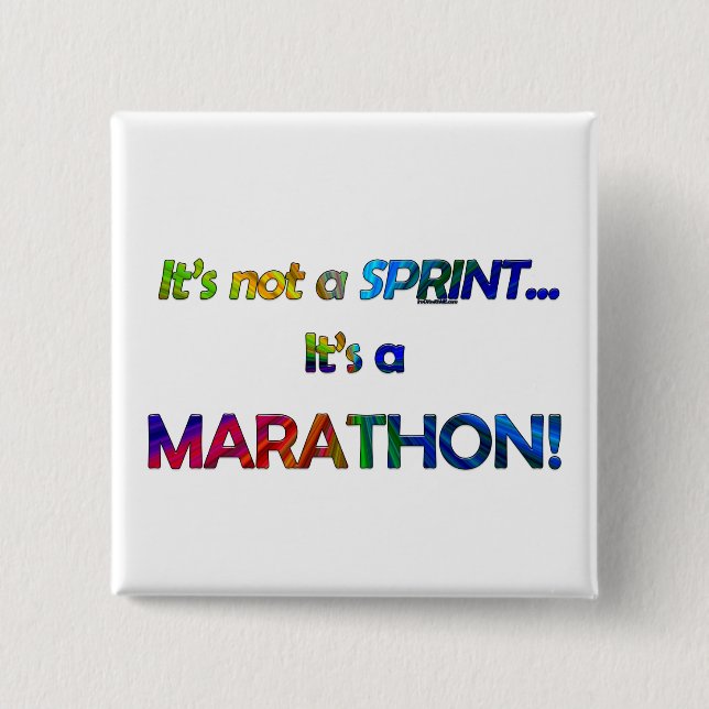It's not a Sprint... 2 Inch Square Button (Front)