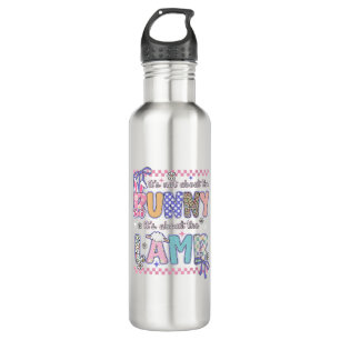 It's Not About The Bunny Christian Jesus Lamb Bibl 710 Ml Water Bottle