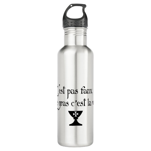 It's not false fat is life 710 ml water bottle (Front)