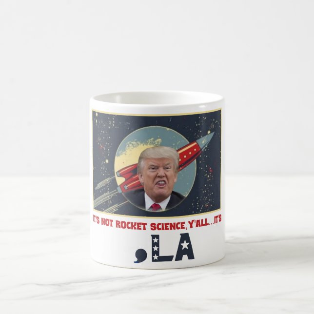 It's not rocket science - It's Comma La Coffee Mug (Center)