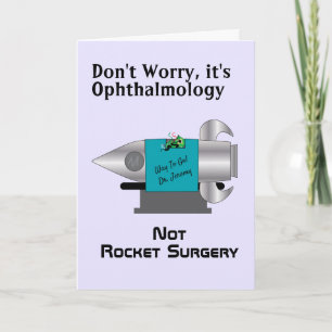 It's Not Rocket Surgery Personalized Card