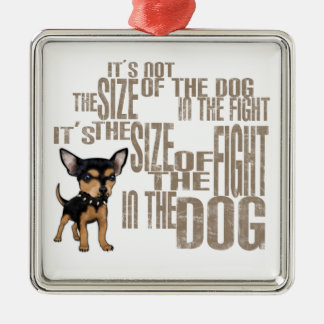 It's Not The Size Metal Ornament