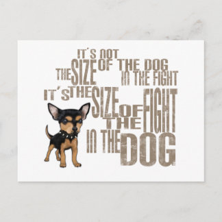 It's Not The Size Postcard