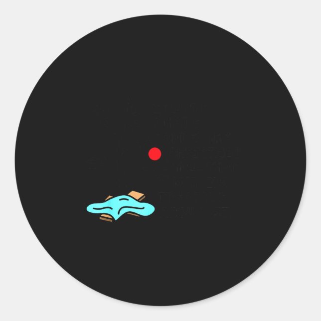 It's Not What's Under The Christmas Tree That S  Classic Round Sticker (Front)