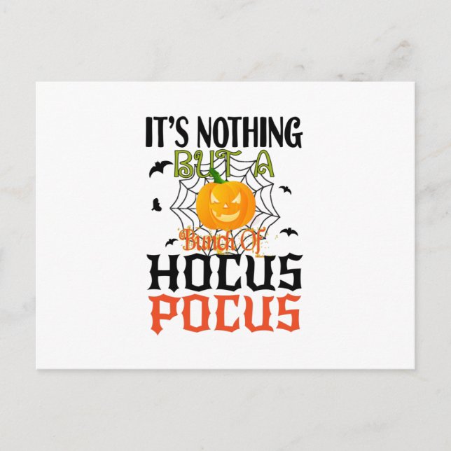 It's nothing but a bunch of Hocus Pocus Postcard (Front)
