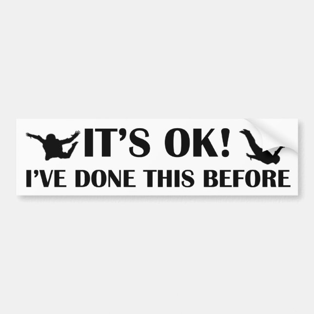 IT'S OK! BUMPER STICKER (Front)