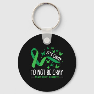 Its Ok Not To Be Ok Mental Health Awareness Butter Keychain