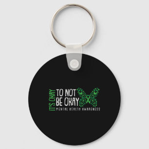Its Ok Not To Be Ok Mental Health Awareness Butter Keychain