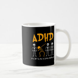 It's Ok To Be A Little Different Adhd Awareness Sk Coffee Mug