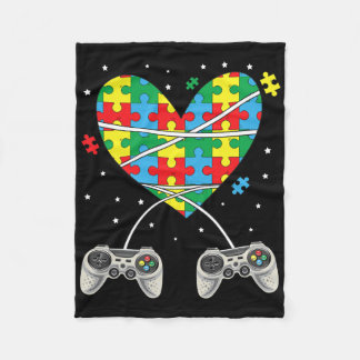 It's Ok To Be Different Boys Autism Awareness Mont Fleece Blanket