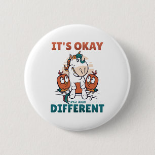 It's OK to be different Invitation 2 Inch Round Button