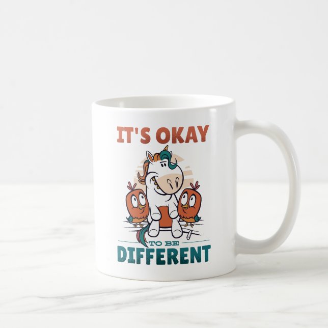 It's OK to be different Invitation Coffee Mug (Right)