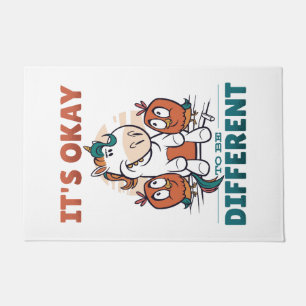 It's OK to be different Invitation Doormat