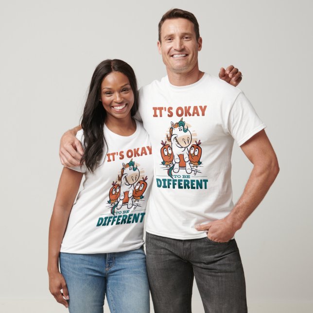 It's OK to be different Invitation T-Shirt (Unisex)