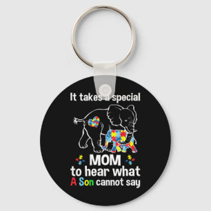 It's Ok To Be Different Reindeer Christmas Autism  Keychain